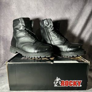🇺🇸BRAND NEW🇺🇸 NIB Rocky Military law enforcement boots size 9.5M